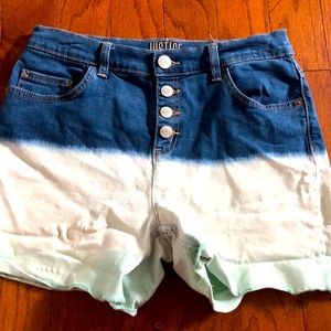 High waisted justice shorts size 18